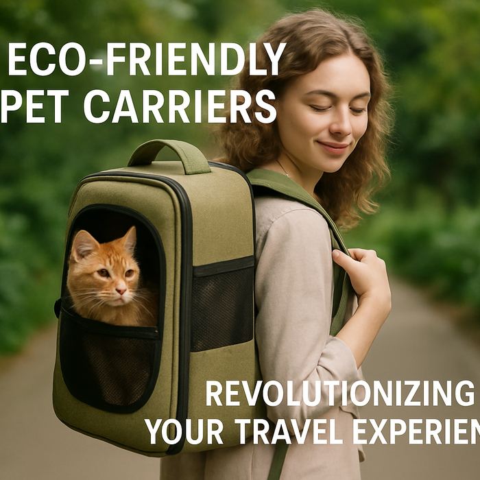 Eco-Friendly Pet Carriers Revolutionizing Your Travel Experience