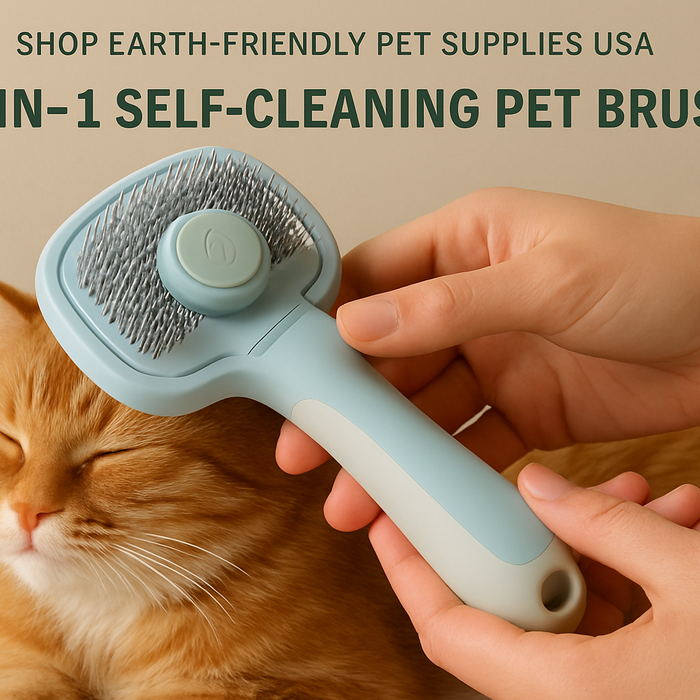 Friendly pet supplies USA: Self cleaning brush
