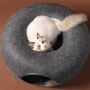 Donut Cat Bed Pet Cat Tunnel Interactive Game Toy - VMX PETS - VMX PETS
