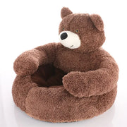 Super Soft Pet Bed Winter Warm Cute Bear Hug Cat Sleeping Mat Plush Large Puppy Dogs Cushion Sofa Comfort Pet Supplies - VMX PETS - VMX PETS