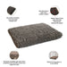 Dog Gone Smart Dog Bed Grey (Copy) - VMX PETS