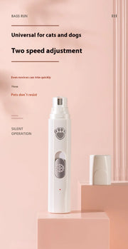 USB Rechargeable Pet Nail Trimmer - VMX PETS - VMX PETS