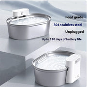 Uha Stainless Steel Automatic Pet Water Dispenser - VMX PETS - VMX PETS