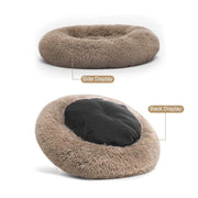 Cozy Round Pet Lounger Bed for Large Dogs and Cats - VMX PETS - VMX PETS
