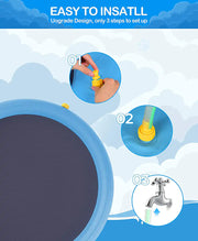 Summer Splash Pet Sprinkler Pad: Inflatable Cooling Mat - VMX PETS - VMX PETS