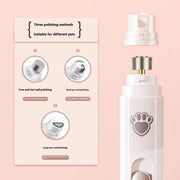 USB Rechargeable Pet Nail Trimmer - VMX PETS - VMX PETS