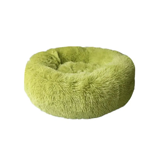 Long Plush Super Soft Round Pet Bed - VMX PETS - VMX PETS