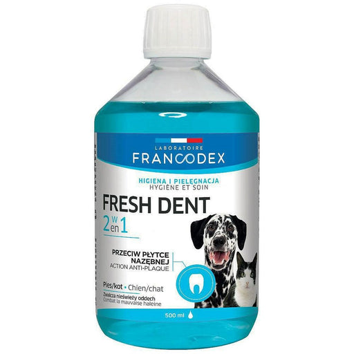 Mouthwash Francodex Fresh dent 500 ml Cat Dog - VMX PETS