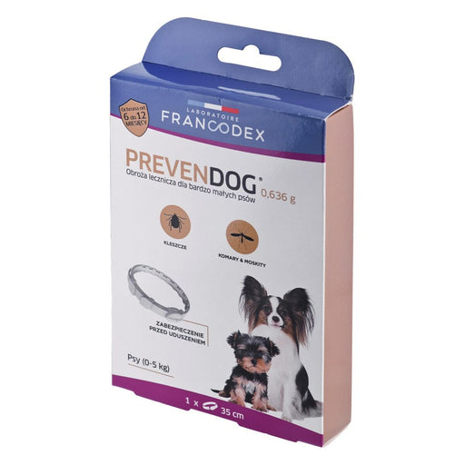 Anti-parasite collar Francodex PrevenDog 35 cm Ticks - VMX PETS