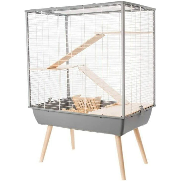 Zolux Wood Metal/Plastic 2 doors Cage (109 x 47.5 x 77.5 cm) (Copy) - VMX PETS