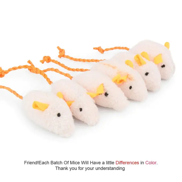 Pet Toy Mice Plush Mouse Cat Toy For Kitten - VMX PETS - VMX PETS