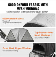 VEVOR Pet Stroller, A Four-wheeled Rotating Dog Stroller With A Brake, Has A Weight Capacity Of 35 Pounds - VMX PETS - VMX PETS