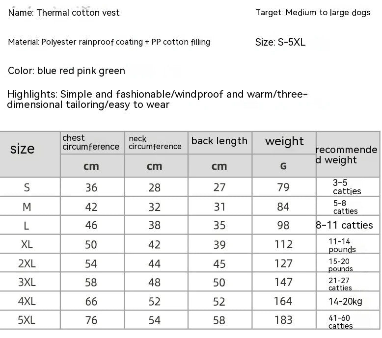 The Dog Face Outfit-Waterproof Winter Pet Coat - VMX PETS - VMX PETS