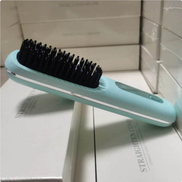 2-in-1 Wireless Hair Straightener Brush - VMX PETS - VMX PETS