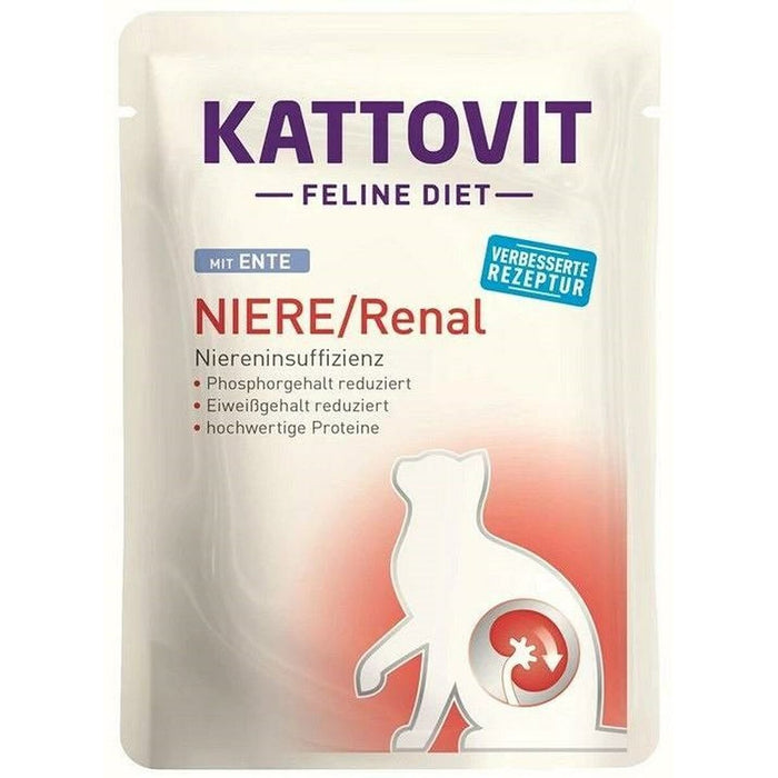 Wet food Kattovit Diet Niere/Renal 12 x 85 g - VMX PETS