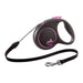 Dog Lead Flexi BLACK DESIGN 5 m Pink Size S - VMX PETS