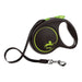 Dog Lead Flexi BLACK DESIGN 5 m Size M Green - VMX PETS