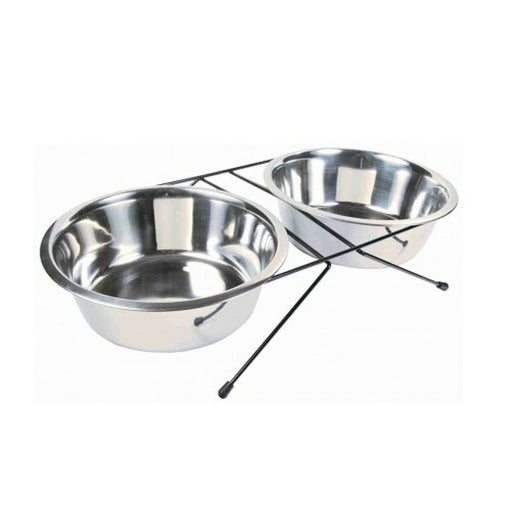 Dog Feeder Trixie Stainless Steel Double Bowl (Copy) - VMX PETS