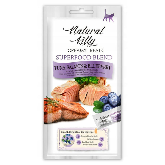 Natural Kitty Superfood Blend Snack for Cats (4 x 12 g) (Copy) - VMX PETS - Natural Kitty