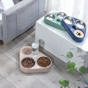 3-in-1 Pet Bowl with Auto Feeder - VMX PETS - VMX PETS