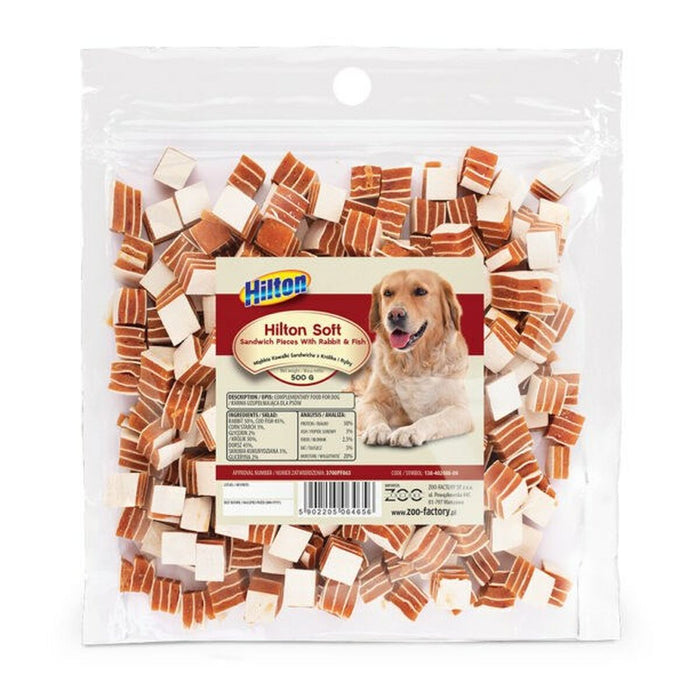 Snack pour chiens Hilton Agneau Morue 500 g