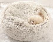 2 In 1 Long Plush Pet Bed - VMX PETS
