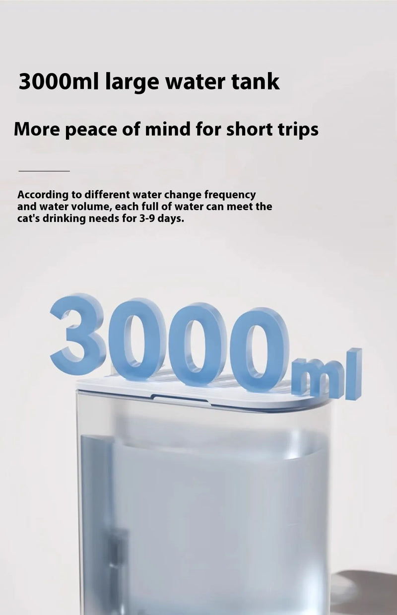 Cordless Pet Water Fountain with Smart Alerts - VMX PETS - VMX PETS