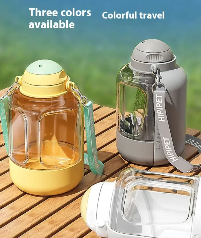 2-in-1 Portable Pet Water and Food Bottle - VMX PETS - VMX PETS