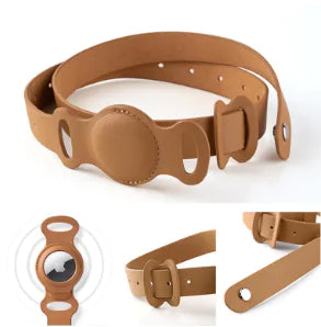 Dogs And Cats Pet Collar Chain Leather Cover - VMX PETS - VMX PETS