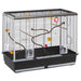 Bird cage Ferplast Piano 6 White 7 x 7 x 6,5 cm 46,5 x 70 x 87 cm - VMX PETS