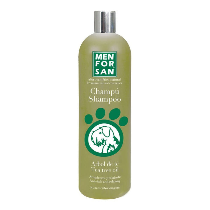 Pet shampoo Menforsan Caramel 1 L Dog Tea tree - VMX PETS