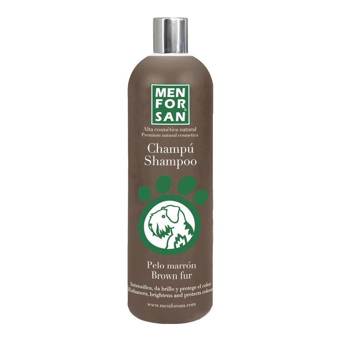 Pet shampoo Menforsan 1 L Dog Chestnut hair - VMX PETS