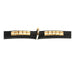 Dog collar Gloria Duna Black Golden (60 x 2.5 cm) - VMX PETS