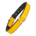 Dog collar Gloria Padded Yellow (40 x 2 cm) - VMX PETS