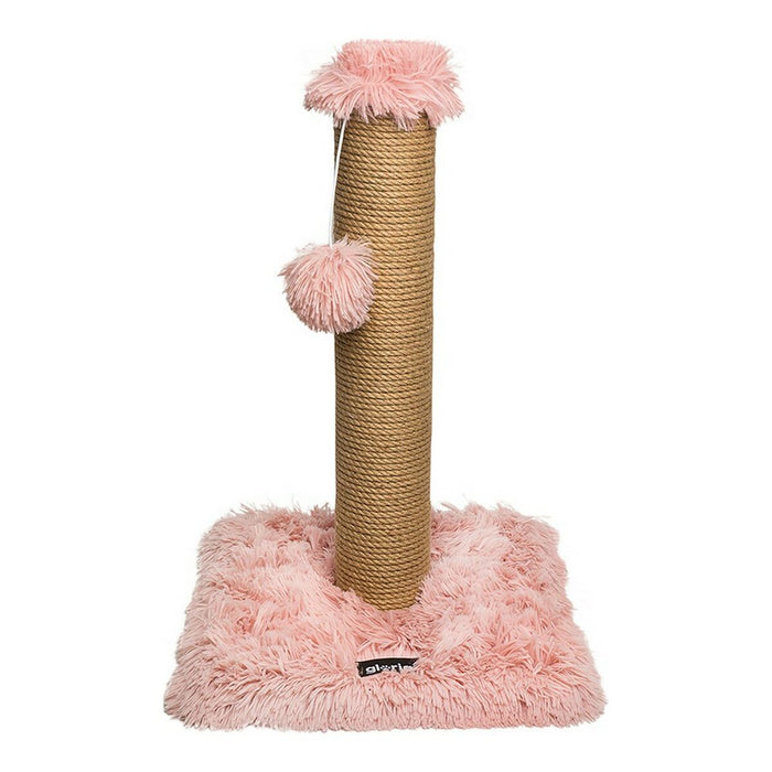 Scratching Post for Cats Gloria Misuri Pink (39 x 39 x 80 cm) - VMX PETS