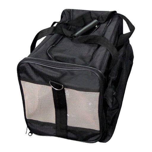 Over the Shoulder Pet Handbag Gloria Trip Black Foldable 52 x 30 x 30 cm - VMX PETS