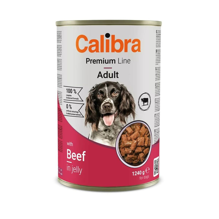 Comida húmeda Calibra CALIBRA Premium Line Adult Chicken with liver and carrot Pollo 1,2 kg