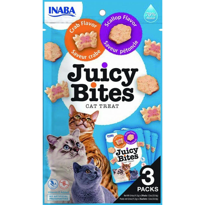 Inaba Juicy Bites Snack for Cats (3 x 11.3 g)