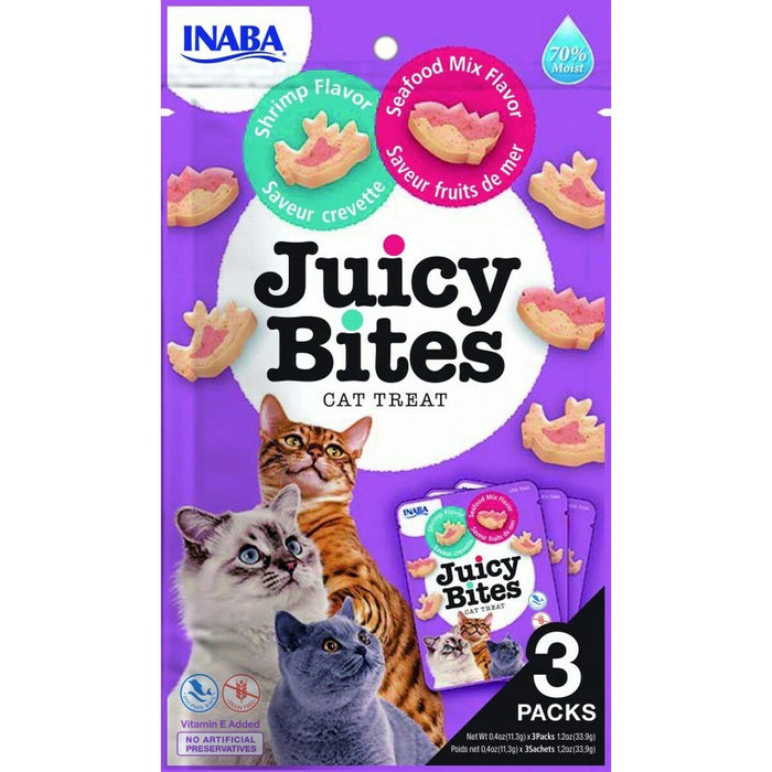 Inaba Juicy Bites Snack for Cats (3 x 11.3 g)