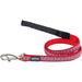 Red Dingo Printed Dog Lead (Copy) - VMX PETS