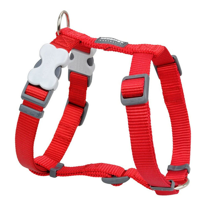 Dog Harness Red Dingo Smooth 30-48 cm Red - VMX PETS
