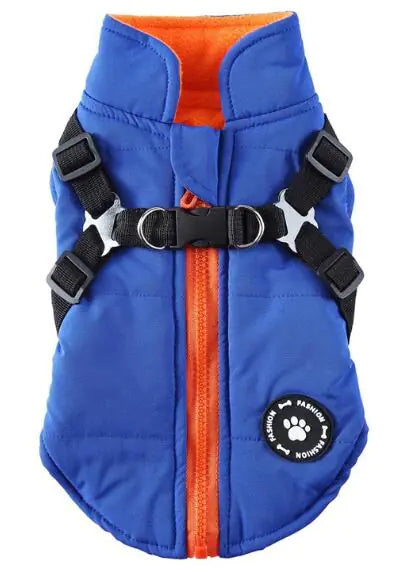 Waterproof Pet Coat with Harness - VMX PETS - VMX PETS