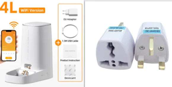 4L Automatic Pet Feeder Cat Food Dispenser - VMX PETS - VMX PETS
