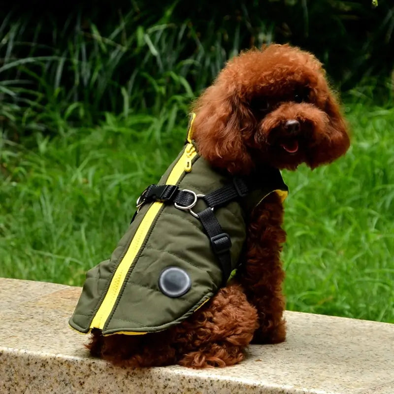 Waterproof Pet Coat with Harness - VMX PETS - VMX PETS