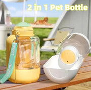 2-in-1 Portable Pet Water and Food Bottle - VMX PETS - VMX PETS
