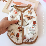 Velvet Rabbit Print Pet Coat - VMX PETS