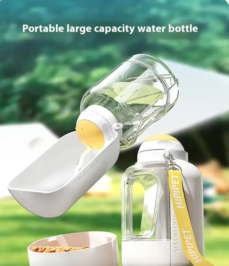 2-in-1 Portable Pet Water and Food Bottle - VMX PETS - VMX PETS