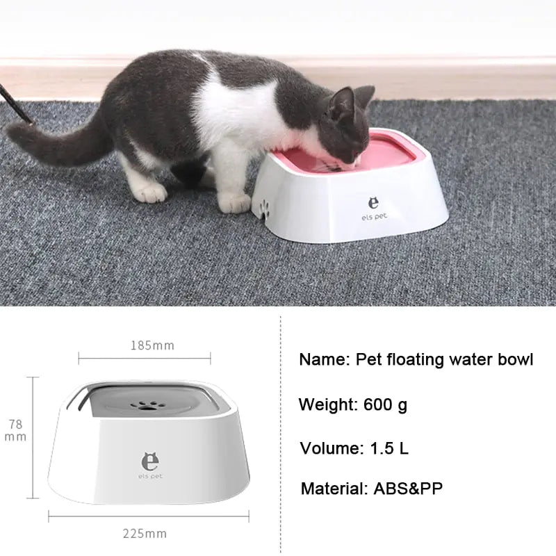 Pet Dog Cat Bowl Floating Bowl Water Drinker - VMX PETS - VMX PETS