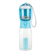 Portable Cat Dog Water Bottle Food Feeder Drinker Poop Dispenser 3 In 1 Leak-proof Multifunctional Dog Water Bottle Pet Products - VMX PETS - VMX PETS