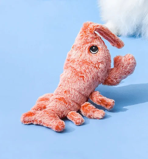 Electric Jumping Shrimp Pet Toy with USB Charging - VMX PETS - VMX PETS